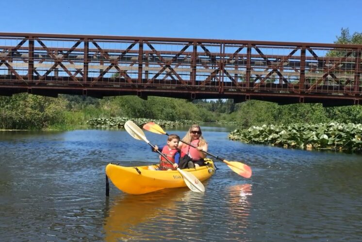 canoe mercer slough